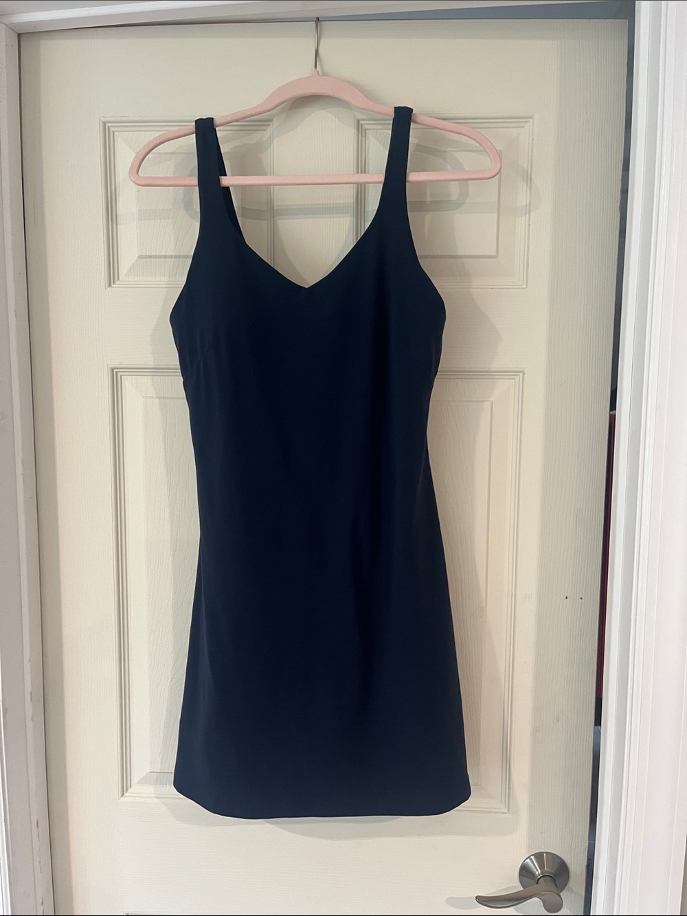Lululemon Align Dress - size 10 - True Navy Blue (with cups)